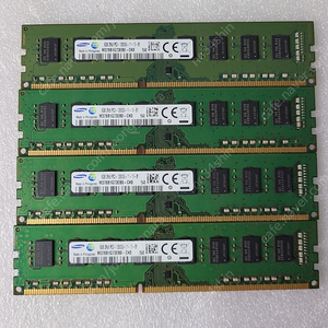 삼성 DDR3 12800 8GB 4개 동일주차