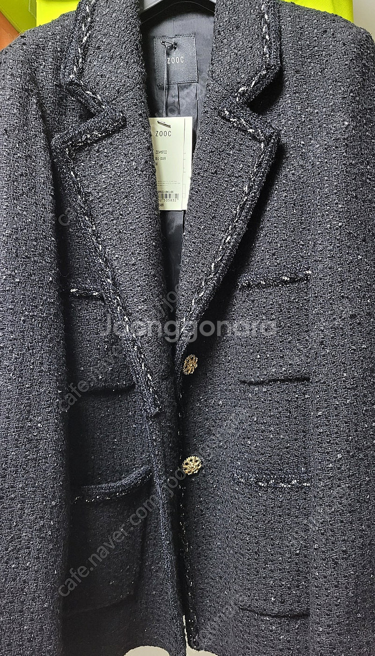 주크 트위드자켓--0