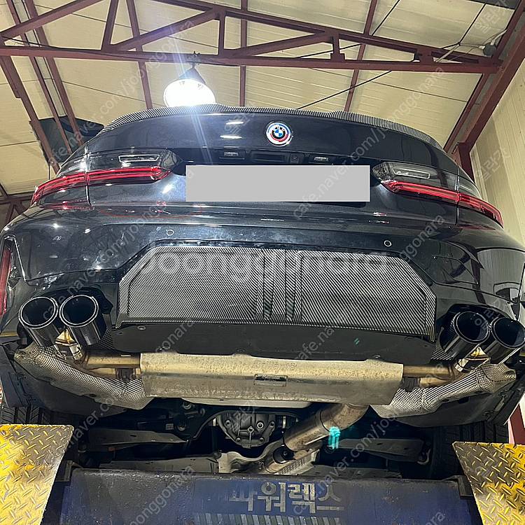 G20 M340i LCI 후기형 카본패턴 디퓨저 팝니다--0