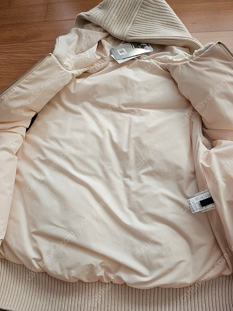 더캐시미어 후드 구스베스트 85 새상품--8