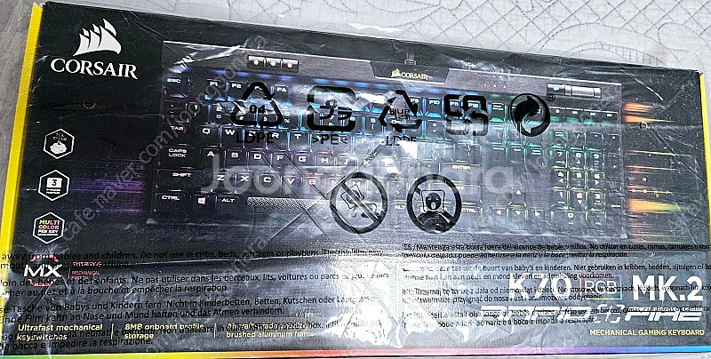 커세어 k70 CORSAIR K70 RGB MK.2 은...--0
