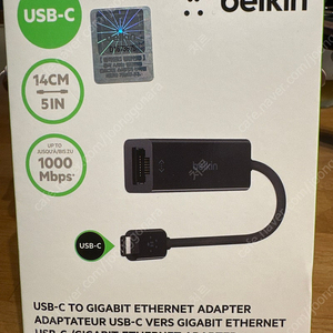 벨킨 usb c gigabit ethernet adapter