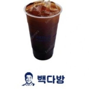 빽다방 아이스 아메리카노 (정가 : 1500) 판매가 : 1200