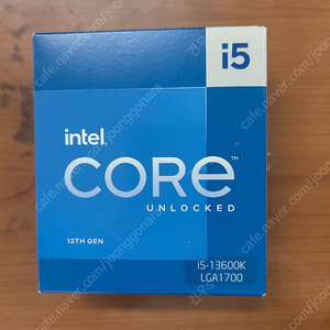 i5-13600k 정품 팝니다.