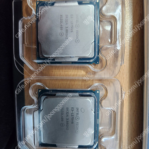 Xeon E3-1275v6 2개 팝니다.