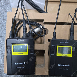 saramonic uwmic9 무선마이크