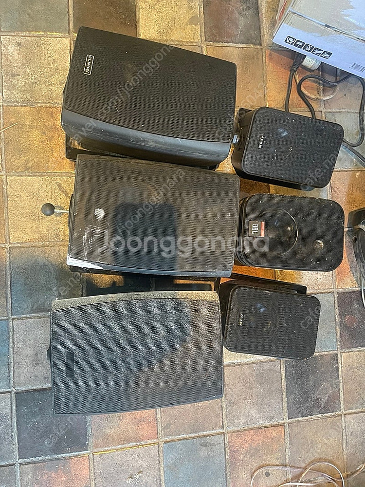 6채널 스피커랑 엠프 싸게 팝니다~--0
