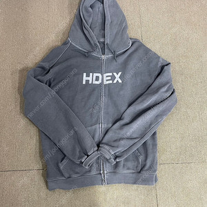 HDEX 에이치덱스 가먼츠 워싱 후드집업