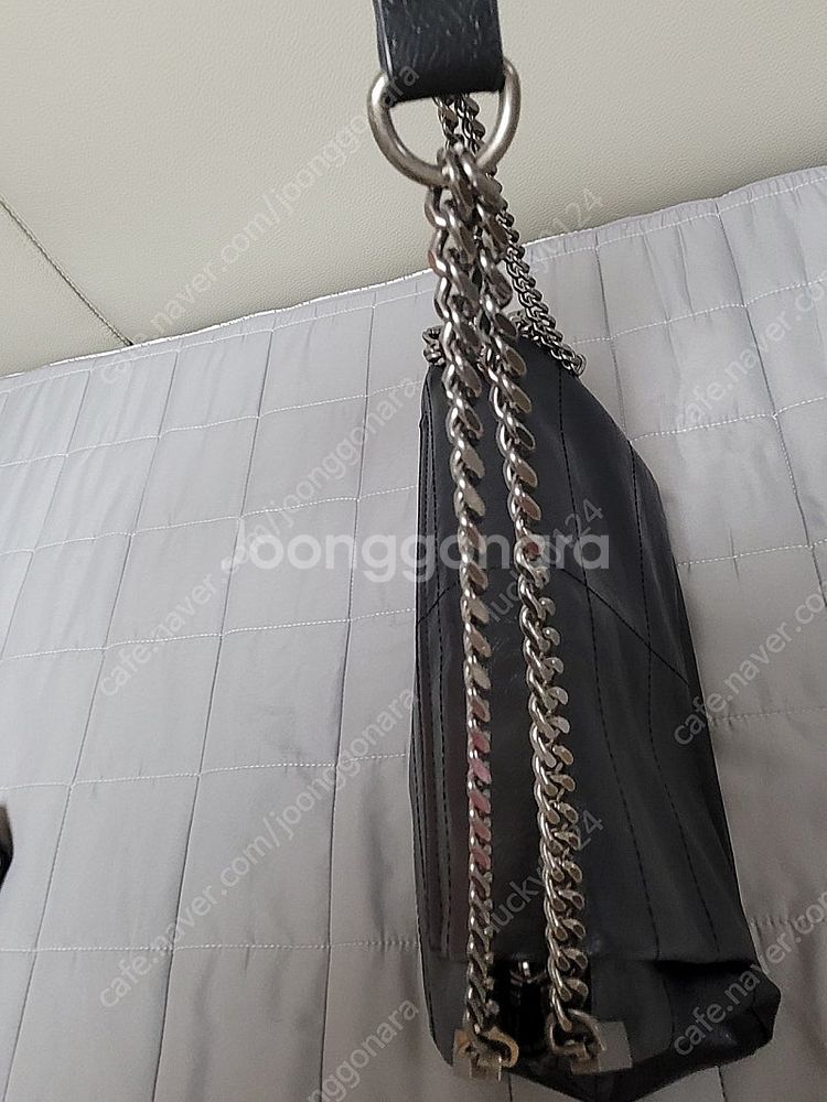 자라 락플랩 숄더백 정품--5