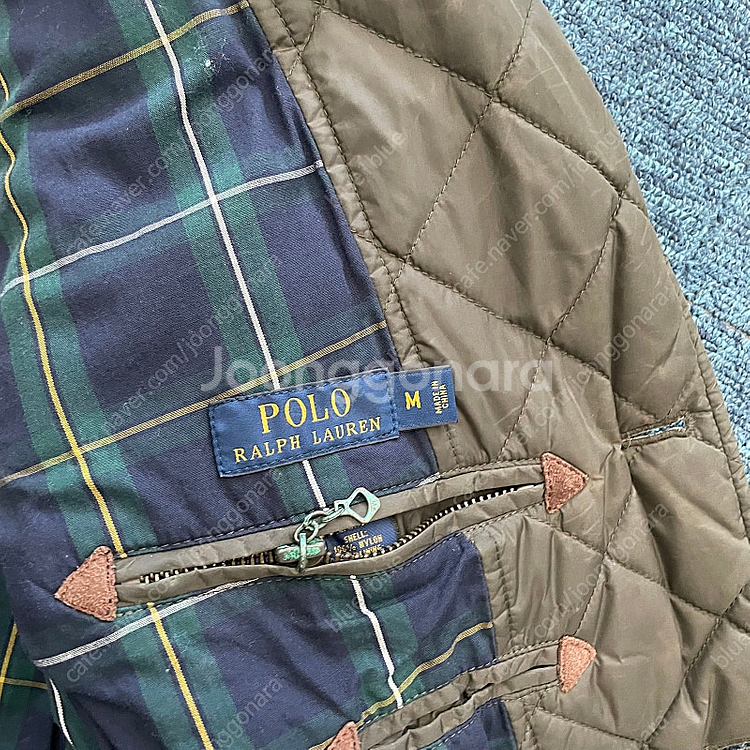 폴로 퀼팅 자켓--1