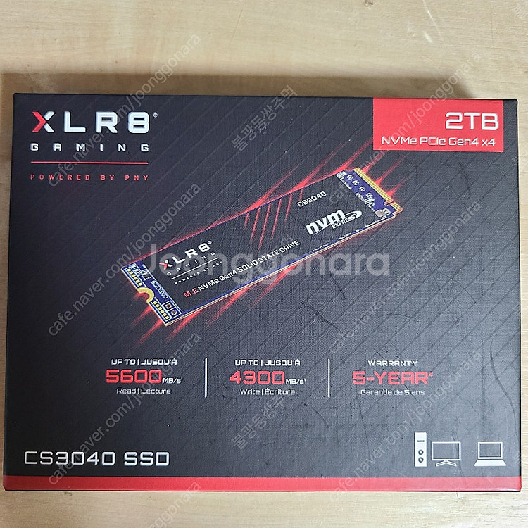 pny cs3040 m2 nvme ssd 2tb 팝니다--0