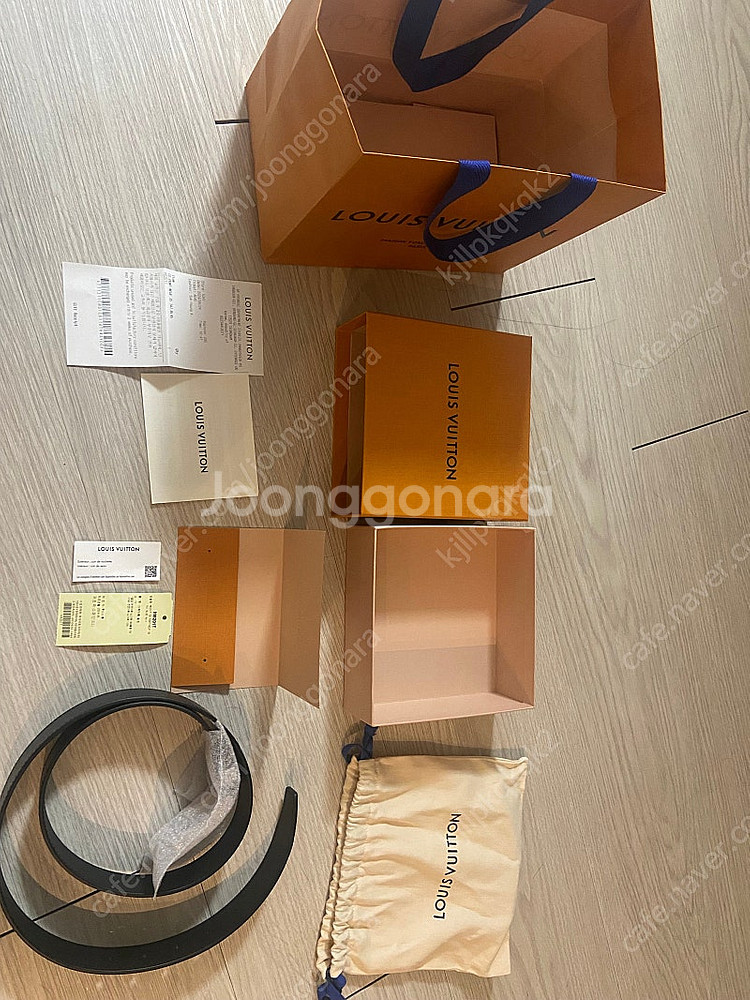 루이비통 M8201T 35mm 남성벨트 새제품 팝니다....--0