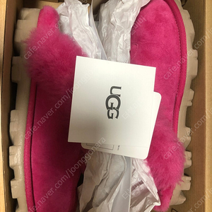 UGG 어그 코케트 슬리퍼 핑크 size 7