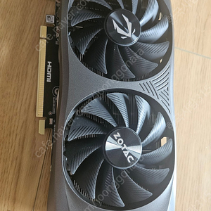 ZOTAC GAMING 지포스 RTX 4060 Ti TWIN Edge D6 8GB 팝니다!!