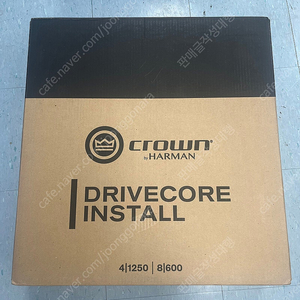 [판매] CROWN 크라운 DCI4|1250 dci4 1250 4채널 1250W 파워앰프 미개봉