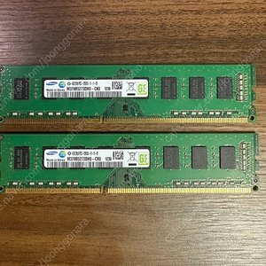 [개인] 삼성전자 DDR3 4G PC3-12800 양면 램 2개 일괄 판매합니다.