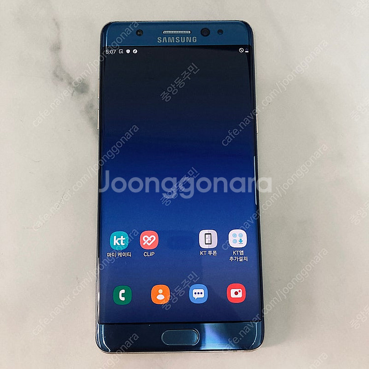 갤럭시 노트FE 블루 64기가 3만5천원 판매합니다!--4