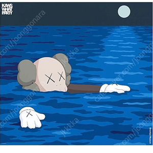 Kaws tide 포스터