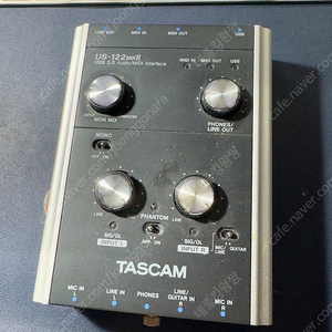 Tascam 오디오인터페이스 팝니다.