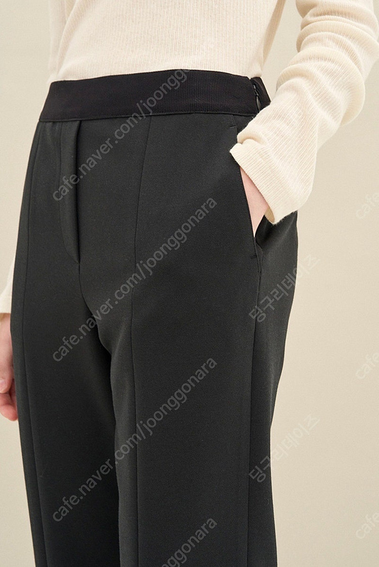 SJSJ 세미 부츠컷 밴딩 팬츠 새상품--2