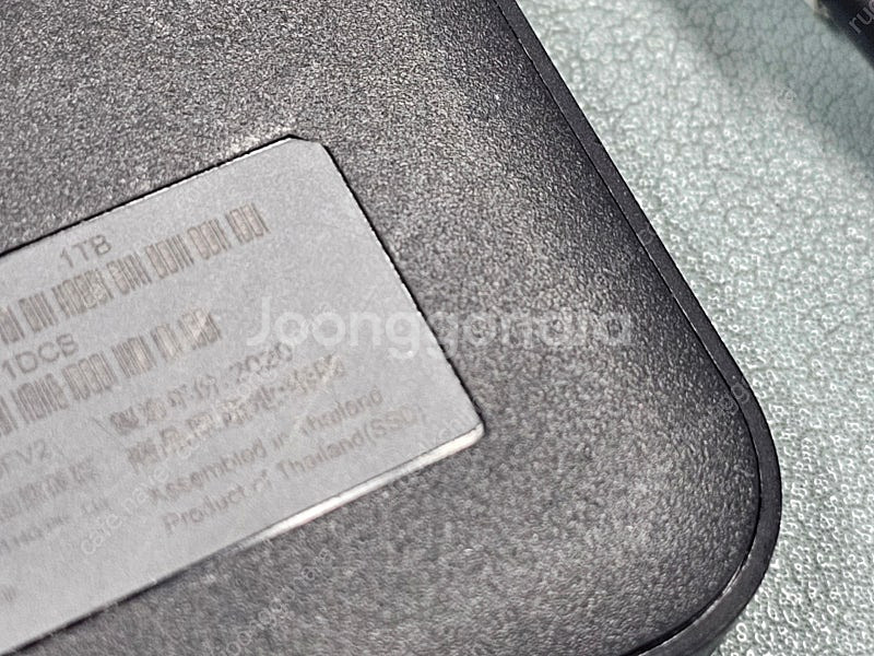 씨게이트 바라쿠다 패스트 외장SSD 1TB 팝니다.(S...--2