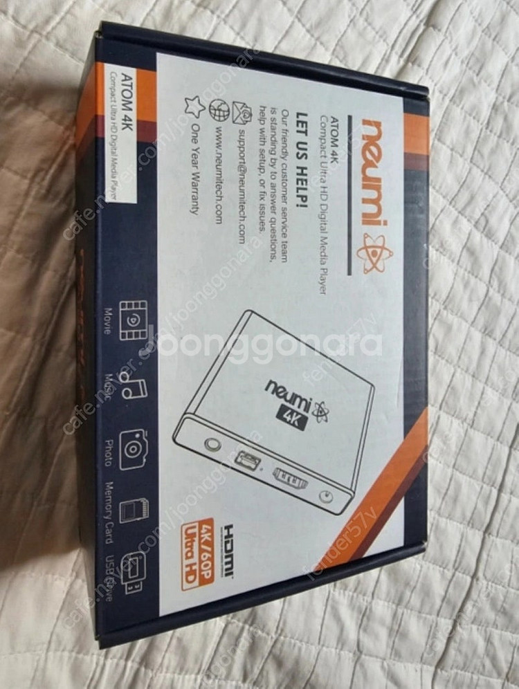 Neumi atom 4k USB 드라이브 및 SD 카드...--2