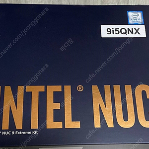 인텔 NUC 9 Extreme Kit NUC9i5QNX (ddr4 32g nvme 256gb) 팝니다.