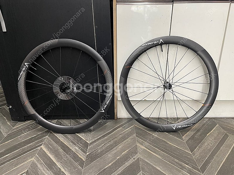 비앙키 벨로만 카본 V50R 카본 디스크 휠셋 미사용--0