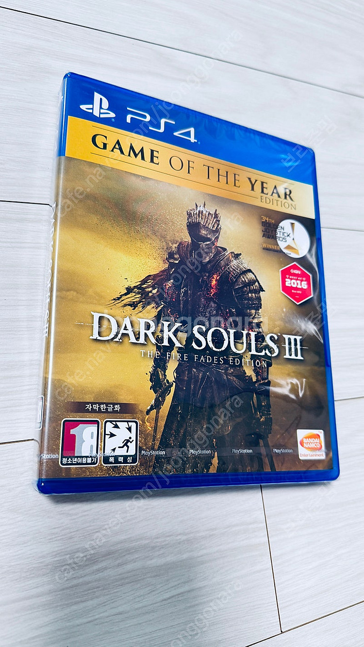 PS4 다크소울3 고티 미개봉 (반택무료)--1