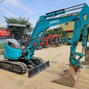 중고미니굴삭기 코벨코 SK35 포크레인 14년식 트랙신품