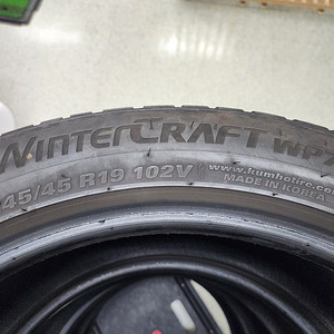 금호 윈터크래프트 WP-72, 245/45 R19 2개, 275/40 R19 2개 스노우 타이어, WinterCraft WP72, 윈터타이어