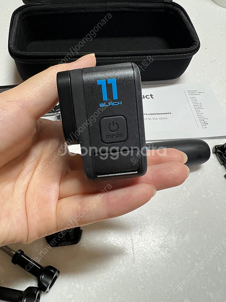 고프로 11 히어로 블랙 정품 방수하우징, 핸드그립, ...--4