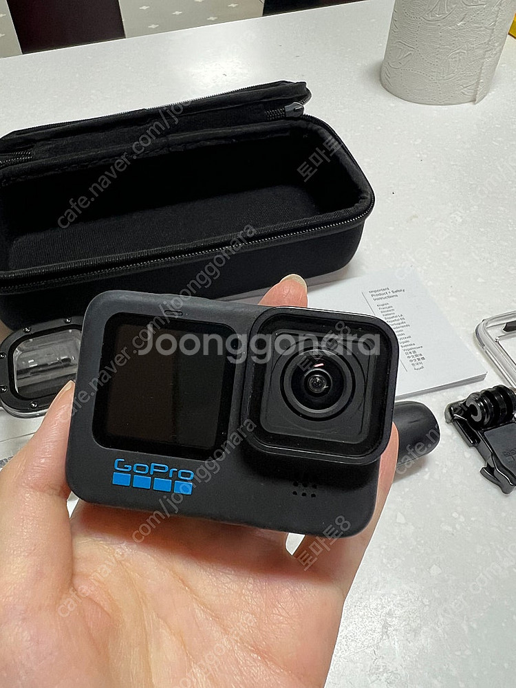 고프로 11 히어로 블랙 정품 방수하우징, 핸드그립, ...--5