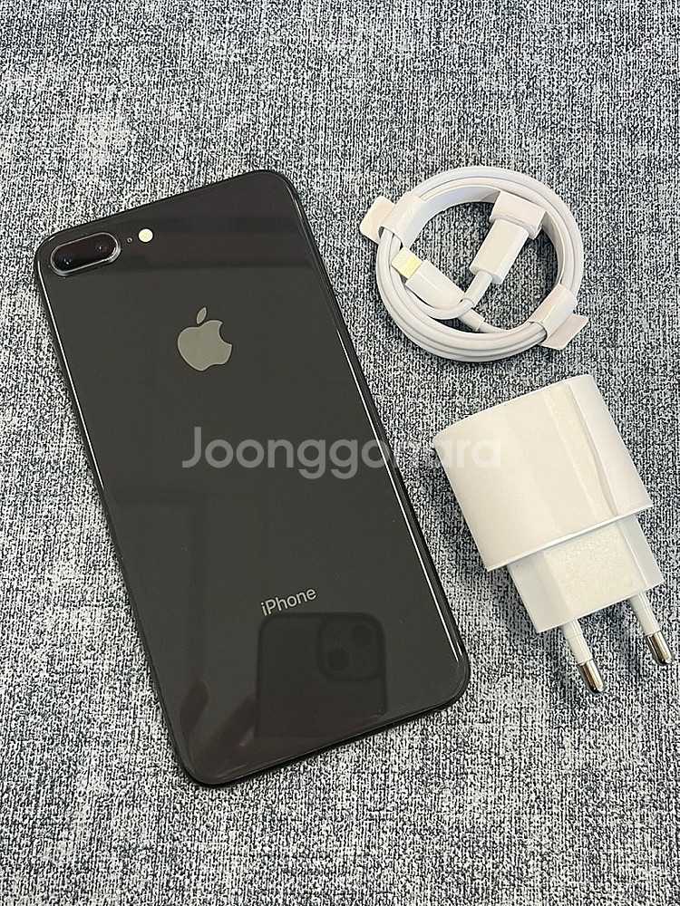 (자급제) 아이폰8플러스 64G 블랙 88% 미파손 깨...--1