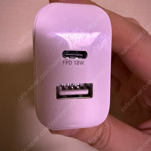 충전용 어댑터 USB/C 듀얼