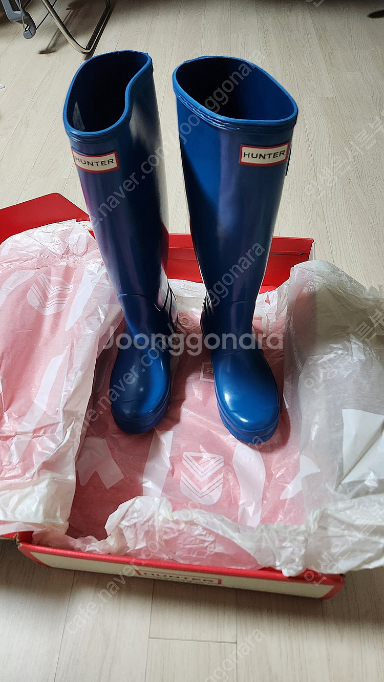 헌터 레인부츠 새상품 팝니다 220사이즈--0