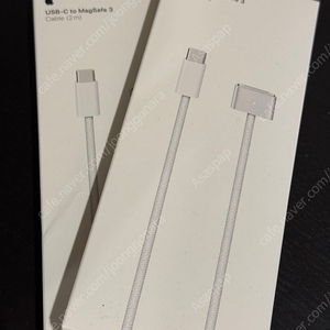 애플 USB-C-MagSafe 3 케이블(2m) - 실버