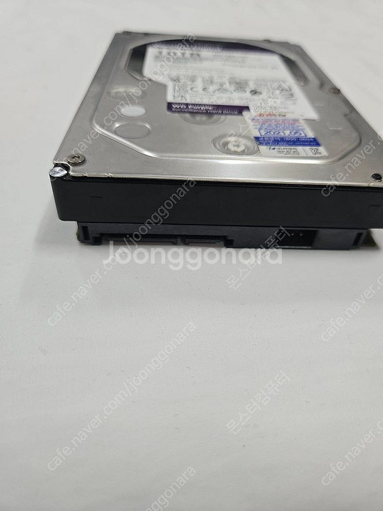 10테라 하드디스크 팝니다. 웬디 퍼플 10TB HDD--2