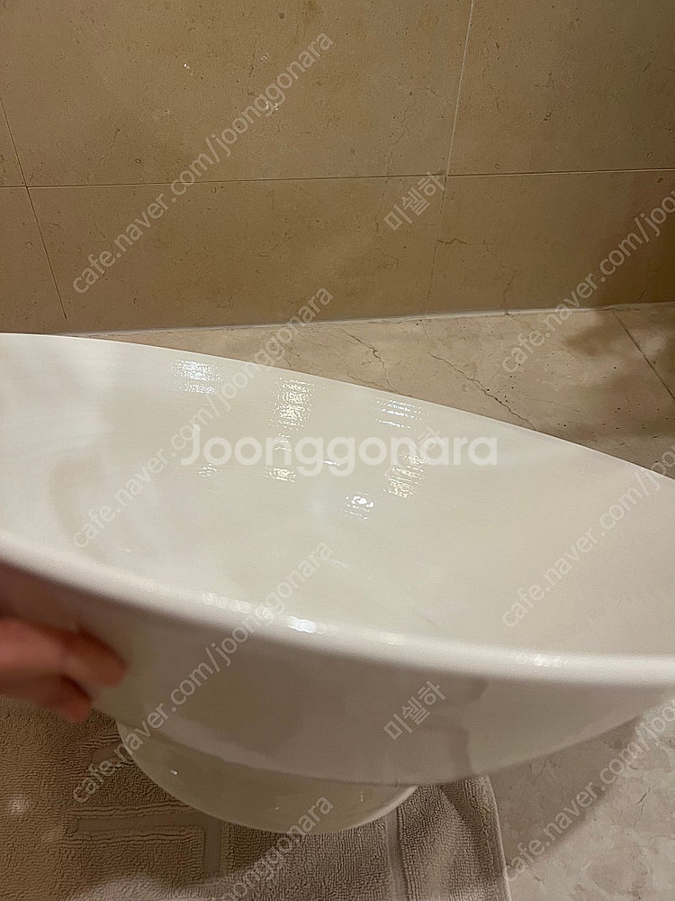 다도 불교 연꽃차 수반 도자기--3