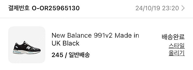뉴발란스991v2 245--4
