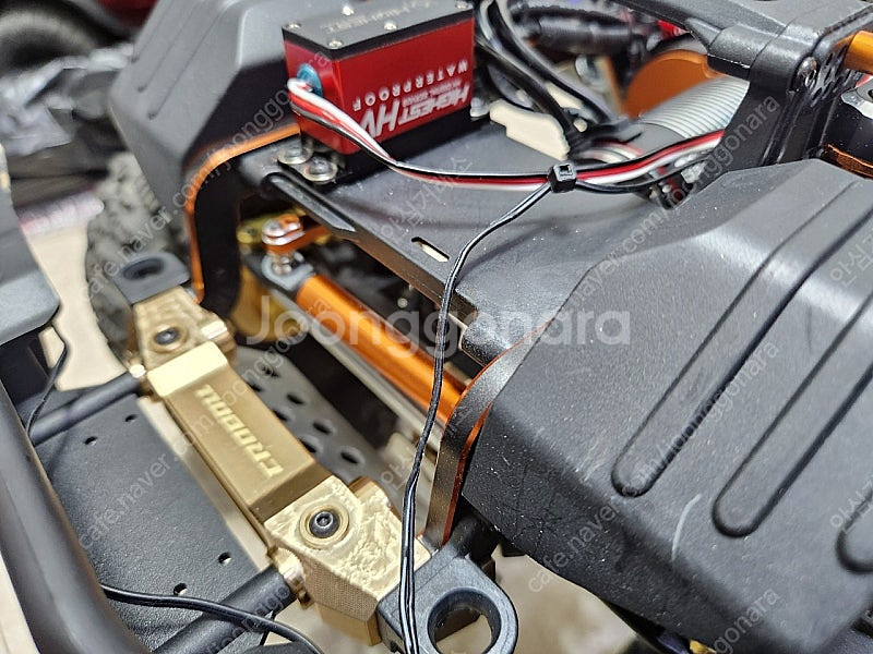 mk07 1/7 하부풀파츠 모터 변속기 서보 튜닝--8