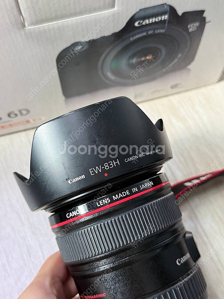 캐논 6D 카메라 + 24-105mm f4 렌즈--1
