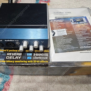 PRESONUS AUDIOBOX 22VSL 프리소너스 오디오박스 판매합니다.