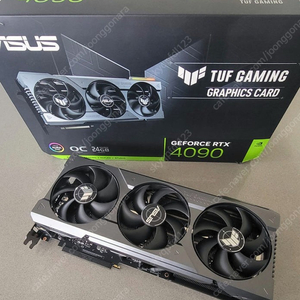 ASUS TUF Gaming 지포스 RTX 4090 O24G OC D6X 24GB 판매합니다