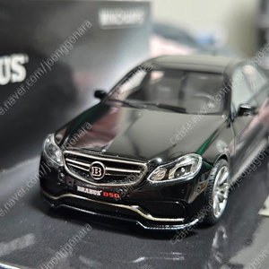 1:43 1/43 벤츠 브라부스 E63AMG 블랙 다이캐스트 팝니다.