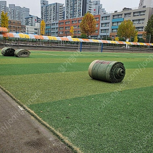 인조잔디 축구장 운동장 풋살장 바닥깔께 족구장 펜션 주문 예약받아요 논산