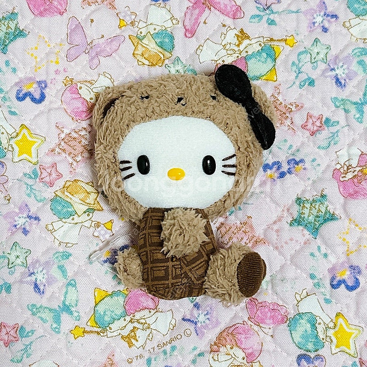 고전 베어 키티 빈티지 곰 뽀실 키티 인형--0