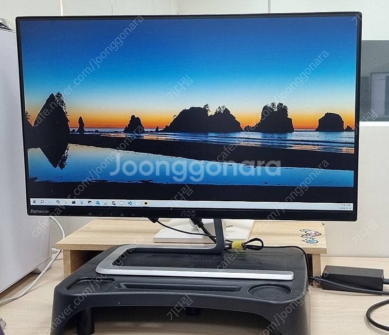 알파스캔모니터 AOC 2481FXH IPS 24인치--2