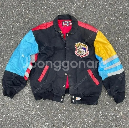빈티지 제프해밀턴 루니툰 로드러너 자켓 l~xl--2