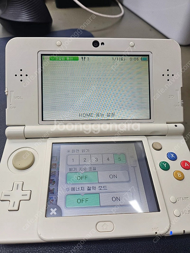 뉴작다수 3ds 화이트팔아요--0